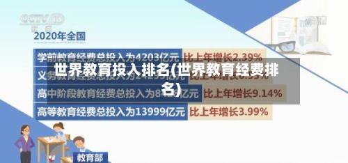 世界教育投入排名(世界教育经费排名)-第2张图片