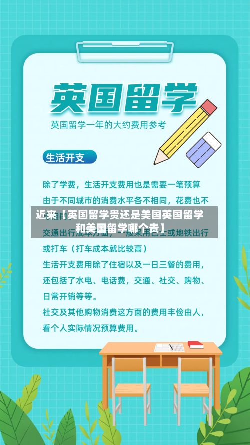 近来【英国留学贵还是美国英国留学和美国留学哪个贵】