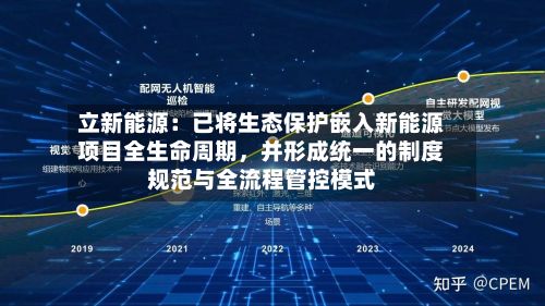 立新能源：已将生态保护嵌入新能源项目全生命周期，并形成统一的制度规范与全流程管控模式