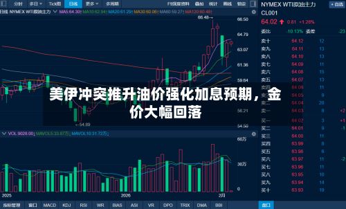 美伊冲突推升油价强化加息预期	，金价大幅回落-第2张图片