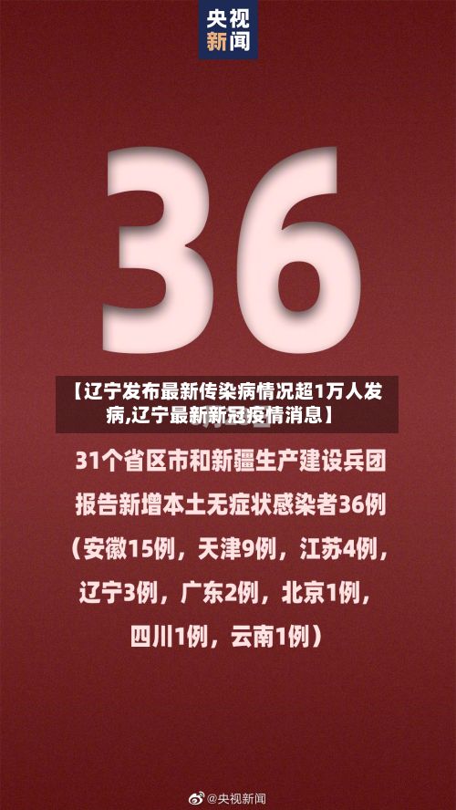 【辽宁发布最新传染病情况超1万人发病,辽宁最新新冠疫情消息】