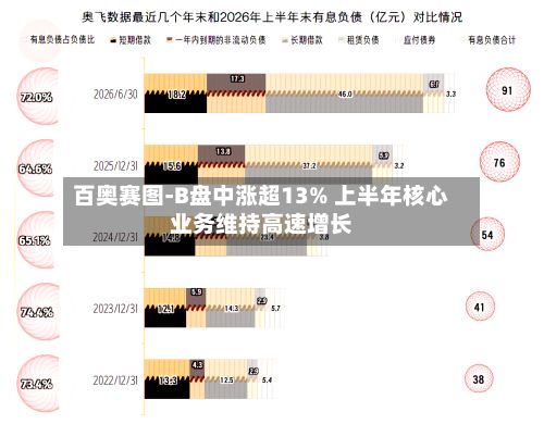 百奥赛图-B盘中涨超13% 上半年核心业务维持高速增长-第2张图片