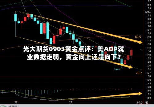 光大期货0903黄金点评：美ADP就业数据走弱，黄金向上还是向下？-第2张图片