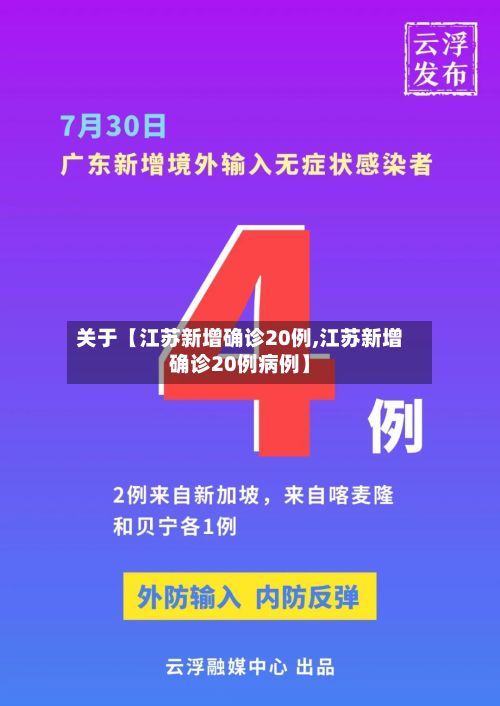 关于【江苏新增确诊20例,江苏新增确诊20例病例】