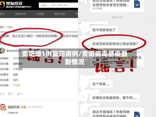 贵阳增1例复阳病例/贵阳病毒感染最新情况