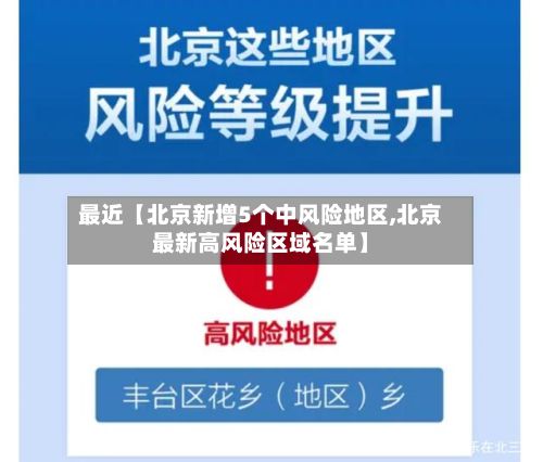 最近【北京新增5个中风险地区,北京最新高风险区域名单】-第2张图片