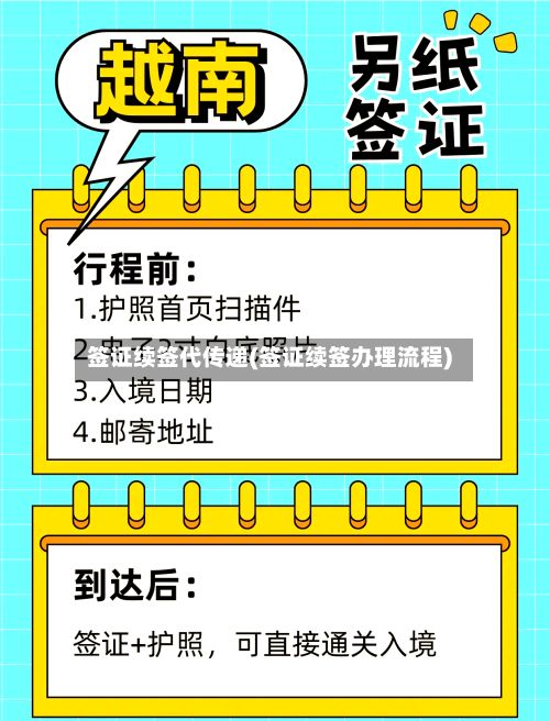 签证续签代传递(签证续签办理流程)