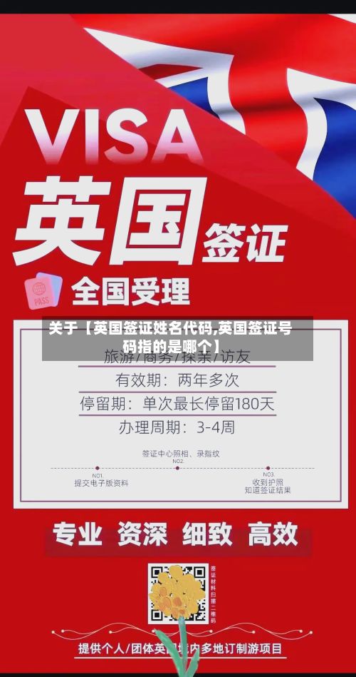 关于【英国签证姓名代码,英国签证号码指的是哪个】-第2张图片