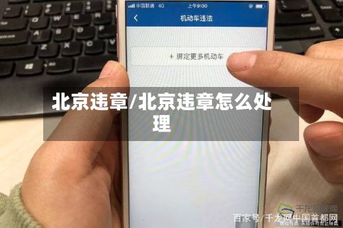 北京违章/北京违章怎么处理
