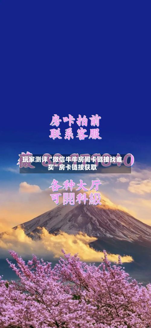 玩家测评“微信牛牛房间卡链接找谁买	”房卡链接获取-第2张图片