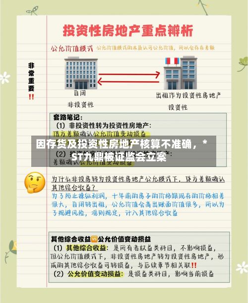 因存货及投资性房地产核算不准确，*ST九鼎被证监会立案-第2张图片
