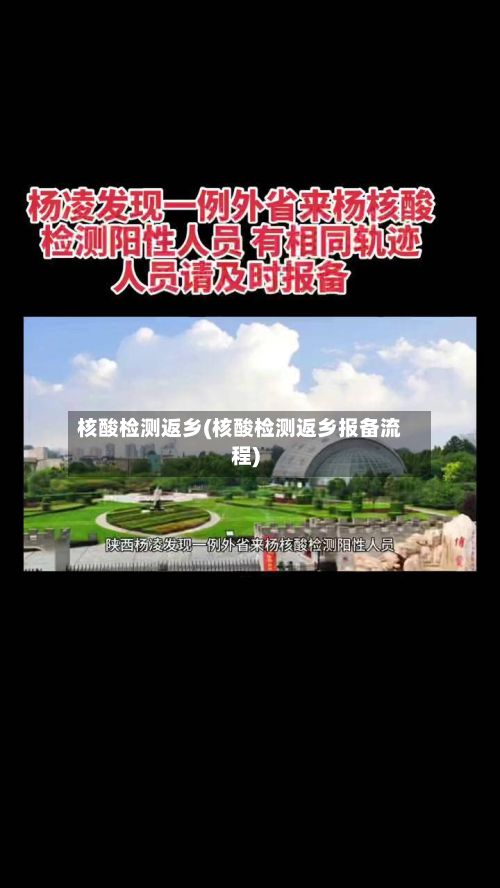 核酸检测返乡(核酸检测返乡报备流程)