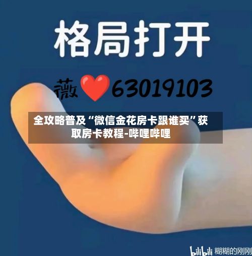 全攻略普及“微信金花房卡跟谁买”获取房卡教程-哔哩哔哩
