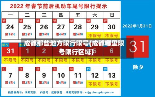成都那些地方限行限号(成都哪里限号限行区域)