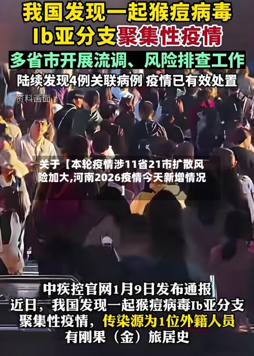 关于【本轮疫情涉11省21市扩散风险加大,河南2026疫情今天新增情况】