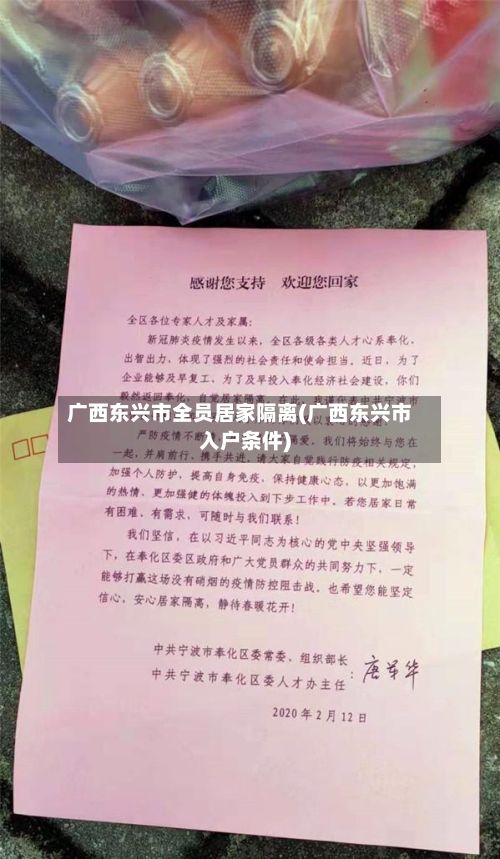 广西东兴市全员居家隔离(广西东兴市入户条件)-第3张图片
