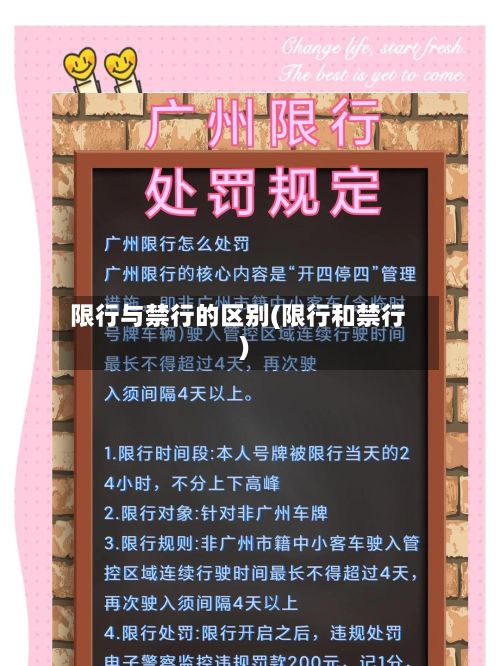 限行与禁行的区别(限行和禁行)