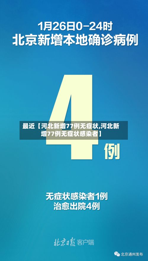 最近【河北新增77例无症状,河北新增77例无症状感染者】-第3张图片