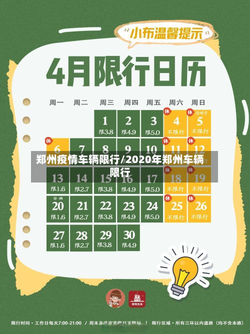 郑州疫情车辆限行/2020年郑州车辆限行
