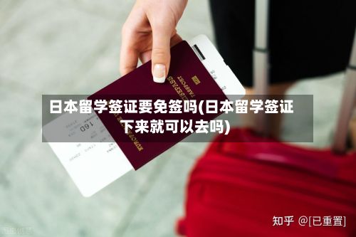 日本留学签证要免签吗(日本留学签证下来就可以去吗)-第3张图片