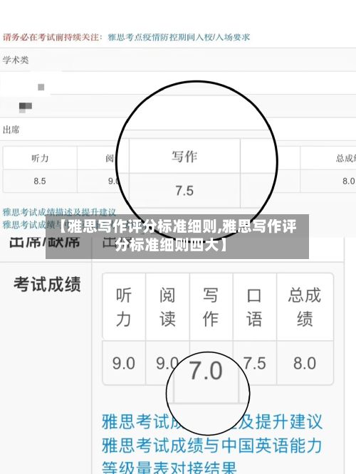 【雅思写作评分标准细则,雅思写作评分标准细则四大】-第3张图片