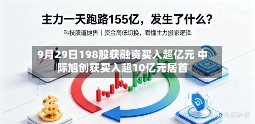 9月29日198股获融资买入超亿元 中际旭创获买入超10亿元居首