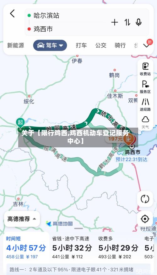 关于【限行鸡西,鸡西机动车登记服务中心】