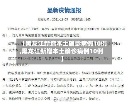 【黑龙江新增本土确诊病例10例,黑龙江新增本土确诊病例10例】-第2张图片