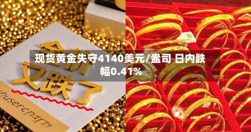 现货黄金失守4140美元/盎司 日内跌幅0.41%