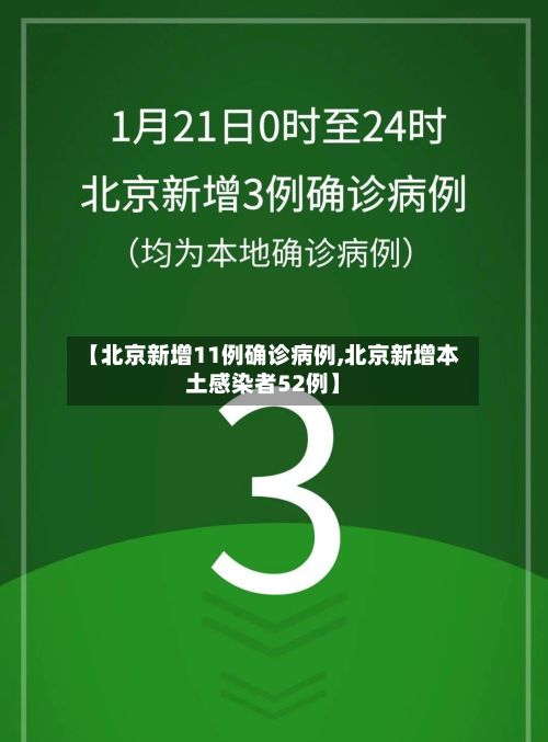【北京新增11例确诊病例,北京新增本土感染者52例】-第2张图片