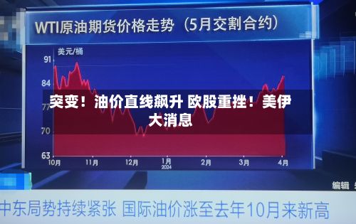 突变!油价直线飙升 欧股重挫!美伊大消息