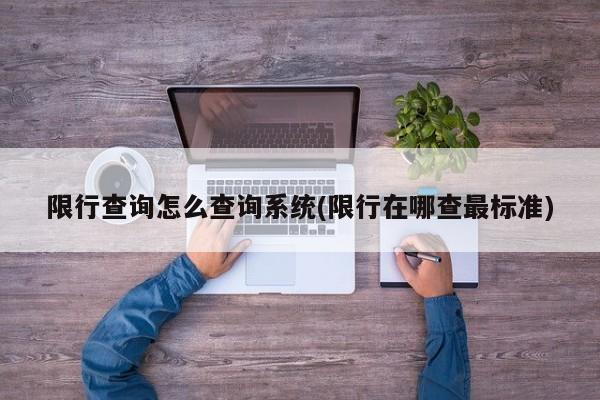 限行查询怎么查询系统(限行在哪查最标准)